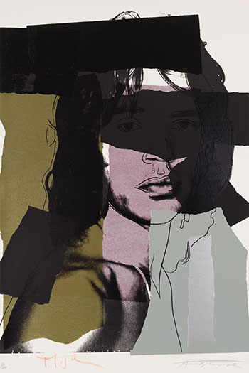 Mick Jagger (F.S.II.145) by Andy Warhol sold for $157,250
