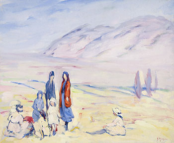 Children and Nannies by the Sea by Henrietta Shore sold for $15,000