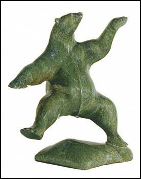 Dancing Bear by Davie Atchealak sold for $4,950