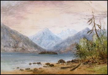 Pitt Lake, BC by W.J. (Walter James) Baber sold for $275