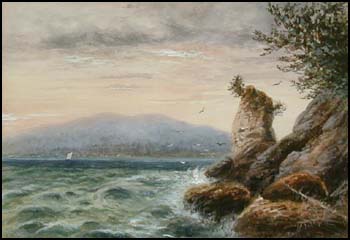 Siwash, Looking to the North Shore by W.J. (Walter James) Baber sold for $330