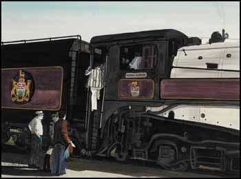 Squamish Train 1 by William Featherston sold for $468