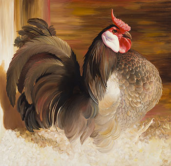 LeRoy Rosecomb (The Elder) by Lindee Climo vendu pour $2,000