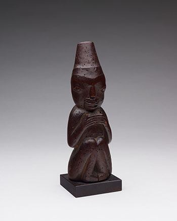 Kwakwaka’wakw Female Figure by Early Kwakwaka'wakw Artist sold for $11,250