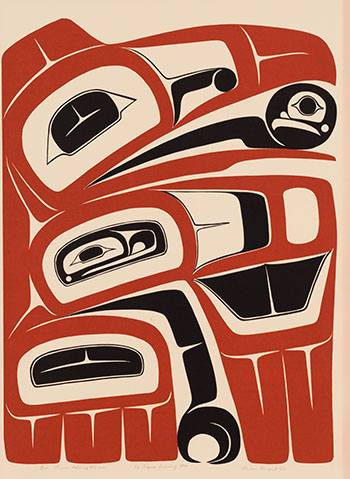 Raven Holding the Sun by Freda Diesing vendu pour $1,375