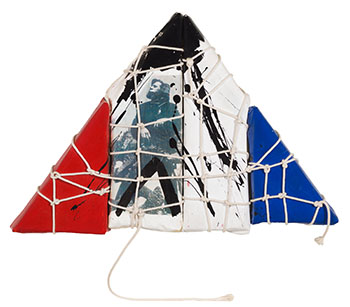 Hommage à Armand Vaillancourt by Serge Lemoyne vendu pour $13,750