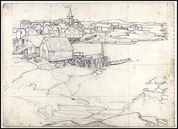 The Fishing Village of Prospect, N.S. by Stanley Royle sold for $863