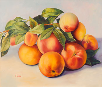 Peaches Are Good by Carmelo Sortino sold for $1,750