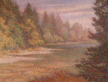 River #4 by Joan Willsher-Martell sold for $1,875