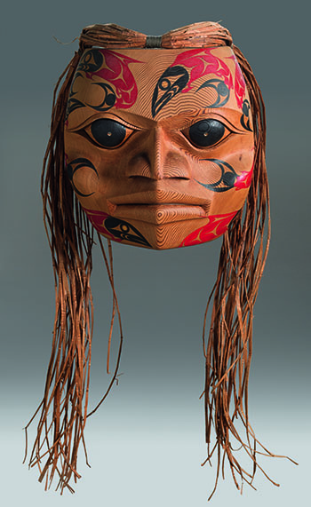 Portrait Mask by Gerry Sheena sold for $2,000