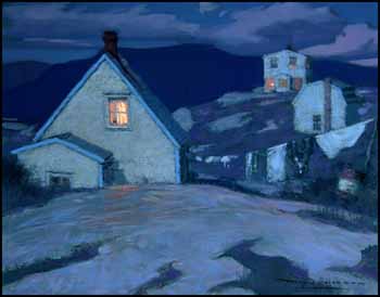 East Dover by Moonlight by Tom Dickson sold for $1,093