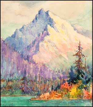 Untitled (Mountain Scene) by Emily Louise Orr Elliott sold for $288