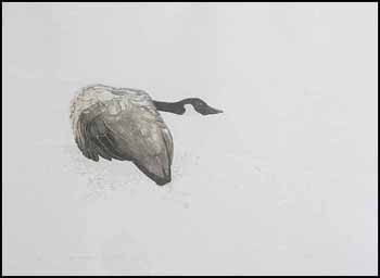 The Protector - Nesting Goose (01406/2013-2252) by Roy Tomlinson sold for $31
