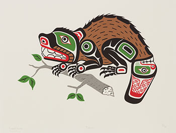 Beaver (#0247) by Russell Smith vendu pour $2,813