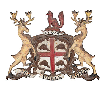 HBC Coat of Arms from Banff Store by Hudson's Bay Company  vendu pour $13,750