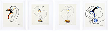 Four works by Clemence Wescoupe vendu pour $1,375