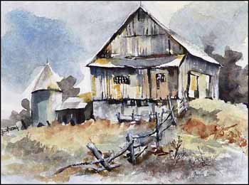 Ontario Barn (02937/2013-3092) by Joanne Clarke sold for $219