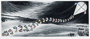 March Kite par David Lloyd Blackwood