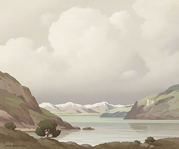 Vue sur le Lac by Pierre De Clausade