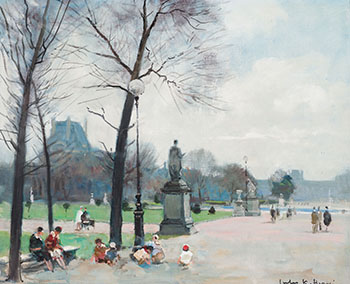 Jardin des Tuileries by Jules-René Hervé