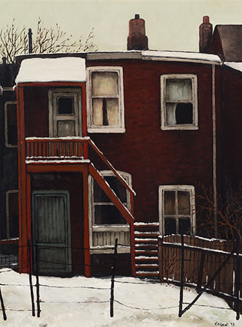 Back Entrance on Albany St. by John Kasyn