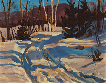 Road Near Tip Top - Gatineau Highway by Dr. Maurice Hall Haycock