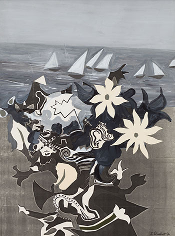 Flowers and Ships by Jack Leonard Shadbolt