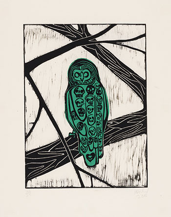 Owl by Kim Dorland