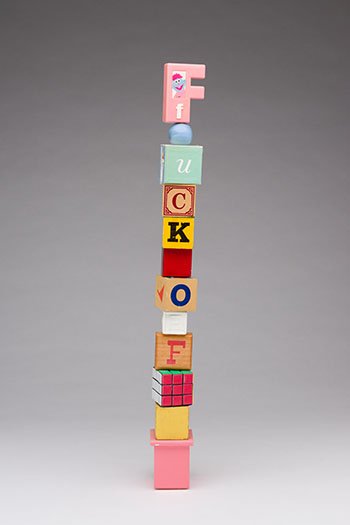 Talking Stick (Fuck Off) by Douglas Coupland