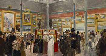 Opening of the Ontario Society of Artists by Attributed to Frederic Marlett Bell-Smith