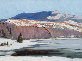Sunglow, Mount Tremblant, Quebec by Maurice Galbraith Cullen