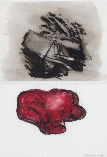 Untitled Diptych (Mémoire du corps) by Betty Roodish Goodwin