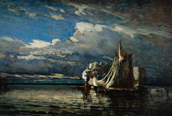 Fishing Fleet, Bay of Fundy by John A. Hammond