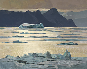 Evening, Frobisher Bay par Alan Caswell Collier