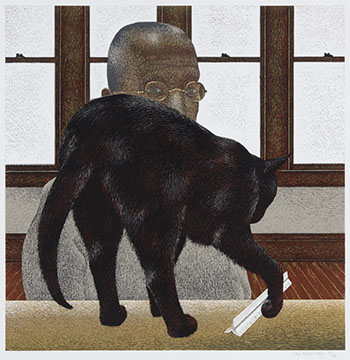 Black Cat by Alexander Colville