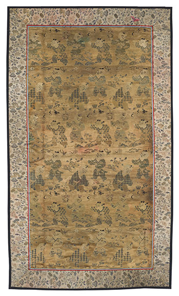 A Chinese Silk 'Hundred Boys' Panel, 18th Century by  Chinese Art