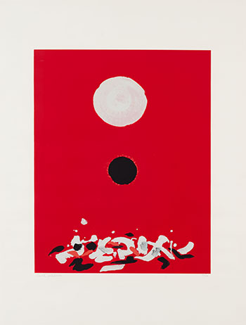 Crimson Ground by Adolph Gottlieb