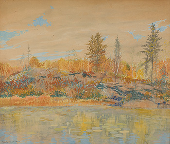 Lake of The Woods by Frank Hans (Franz) Johnston