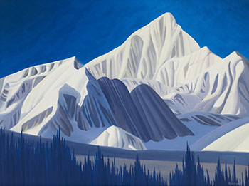 Snow Cap Edith Cavell by Kenneth Harrison