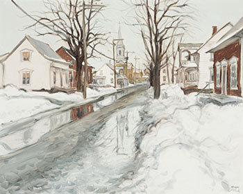 Printemps, St. Apollinaire, Quebec by John Geoffrey Caruthers Little