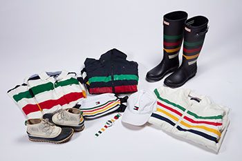 HBC Multistripe x Tommy Hilfiger Collaboration Clothing and Accessories (18 items) by Hudson's Bay Company 
