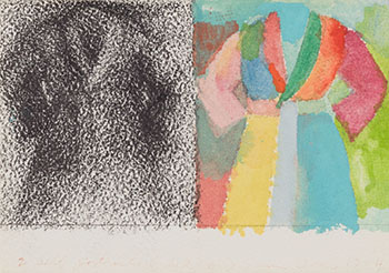 2 Self-Portraits (Robes) by Jim Dine