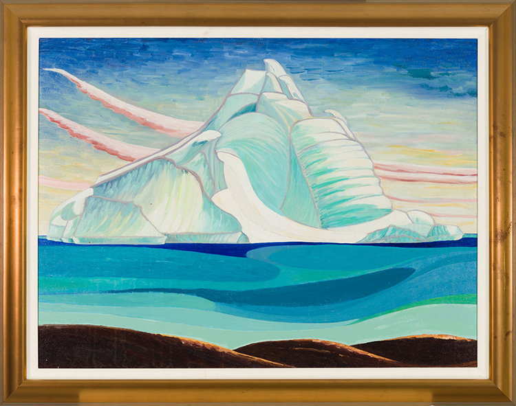 Icebergs II by Donald M. Flather