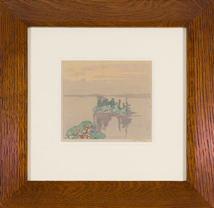 Cathcart's Island, Muskoka by Walter Joseph (W.J.) Phillips