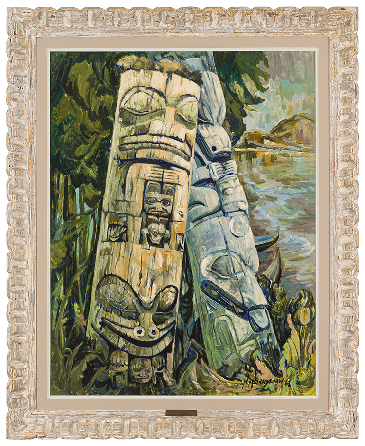 Queen Charlotte Island Totems par Nell Mary Bradshaw
