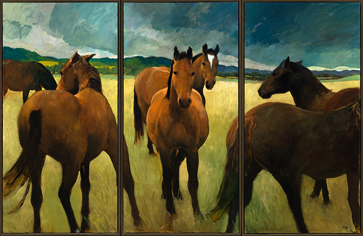 Wild Horses Together by Philip Craig