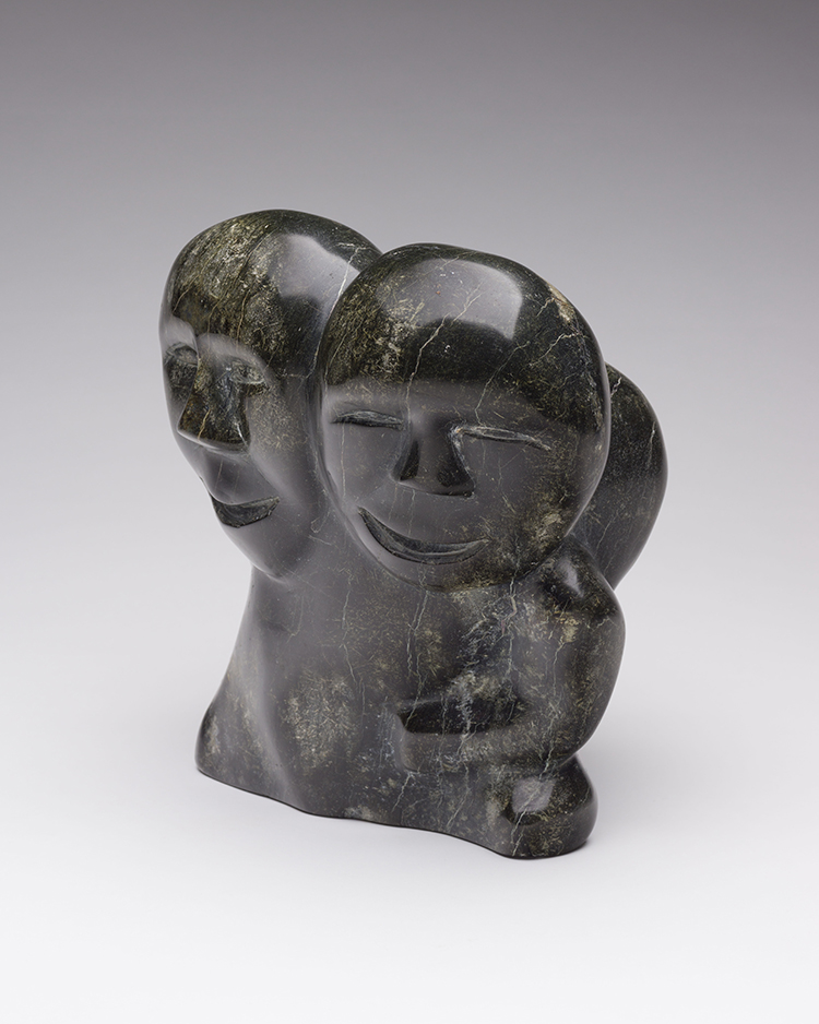 Four Heads by Unidentified Inuit Artist
