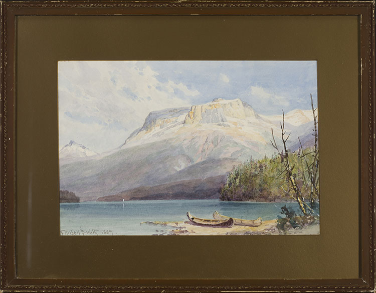 On the Bow River Near Banff par Frederic Marlett Bell-Smith