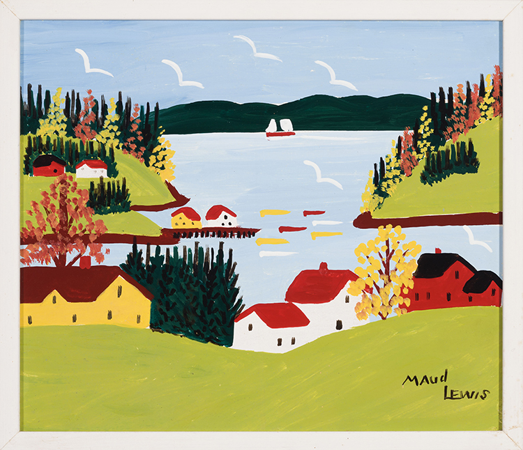Sandy Cove by Maud Lewis