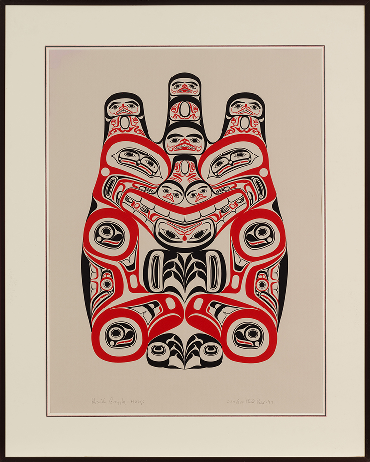 Haida Grizzly - Huaji by William Ronald (Bill) Reid